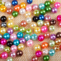 Perles rondes nacrées / Perles en ABS lâches